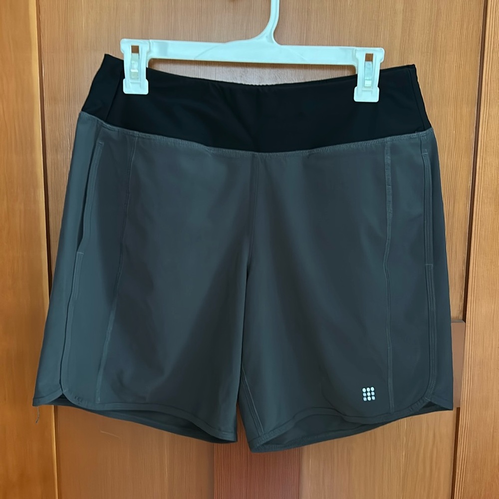 Title Nine Anti-run Shorts, Grey, Size Medium, EUC!